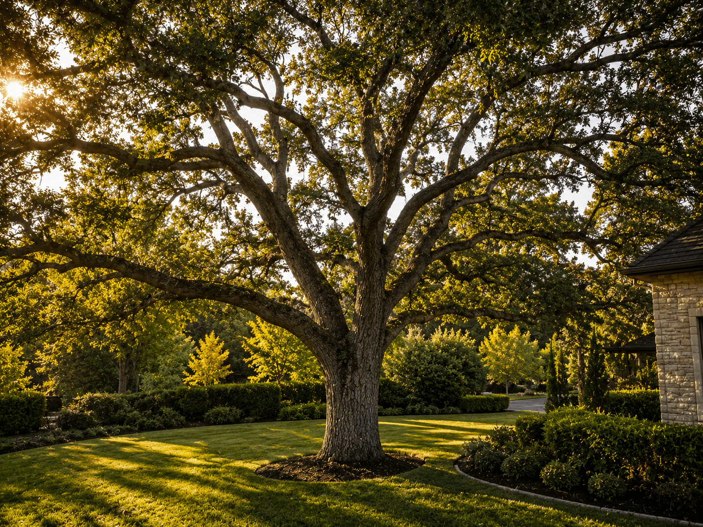Oak Canopy Pruning & Cleanup — Tree Services project by E-Care Pro Landscaping in Martinez, CA